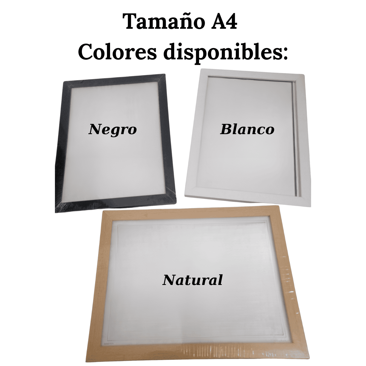 Cuadro portarretrato tamaño A5 y A4 personalizados - Imagen 4