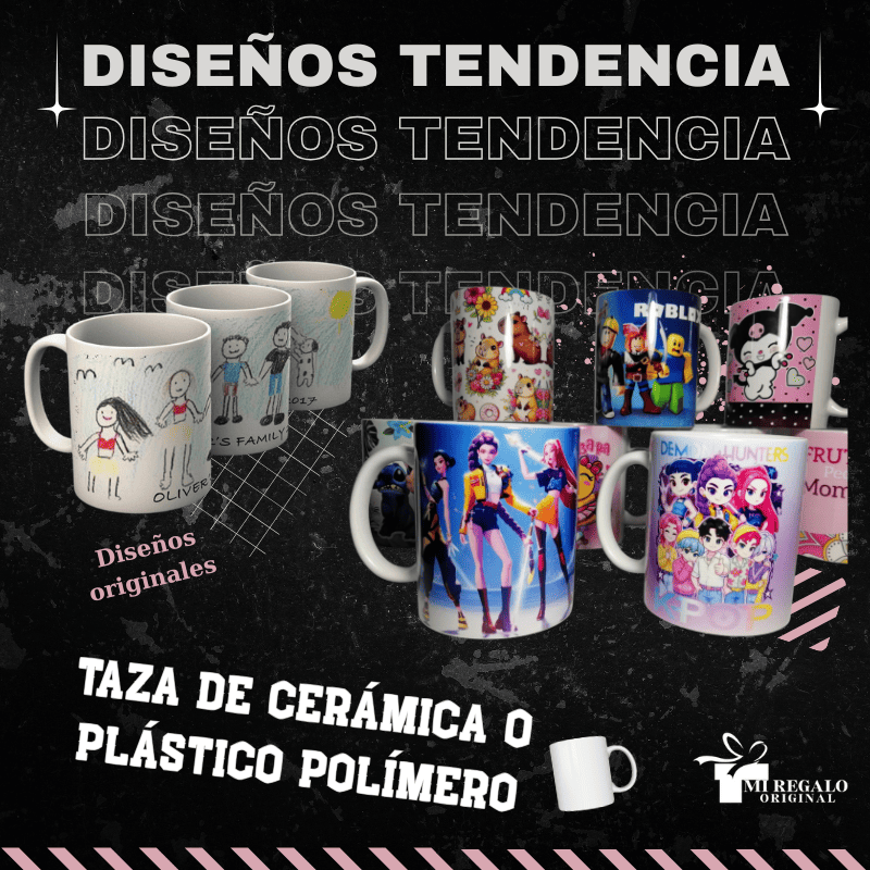 Diseños Tazas para niños