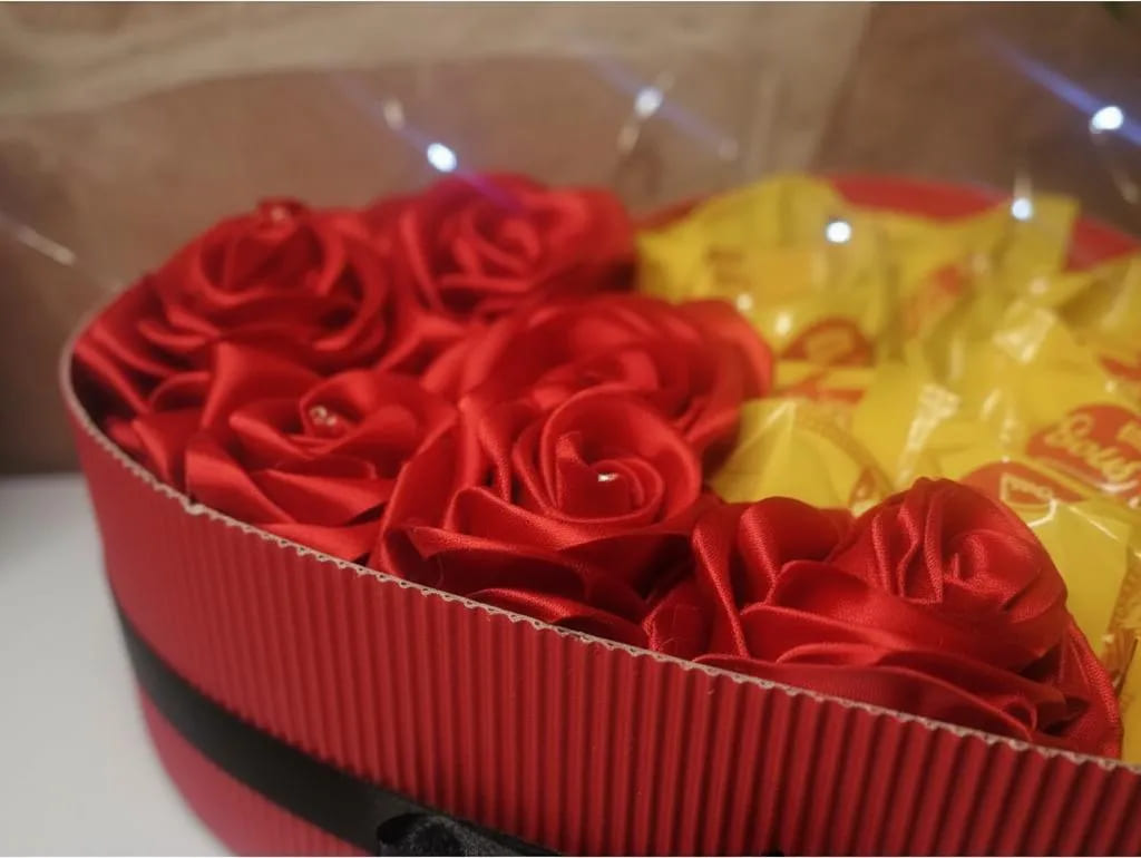 Corazón rosas eternas - Imagen 5