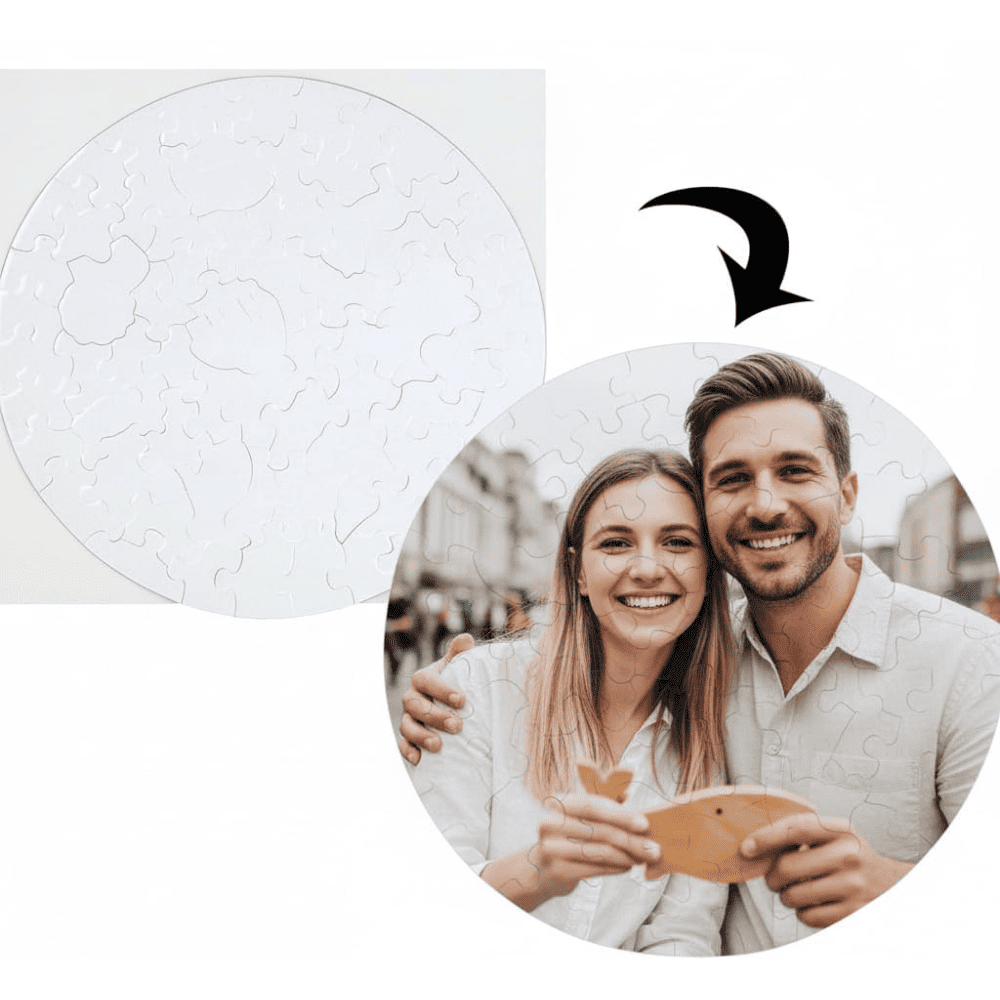 Puzzle circular para niños